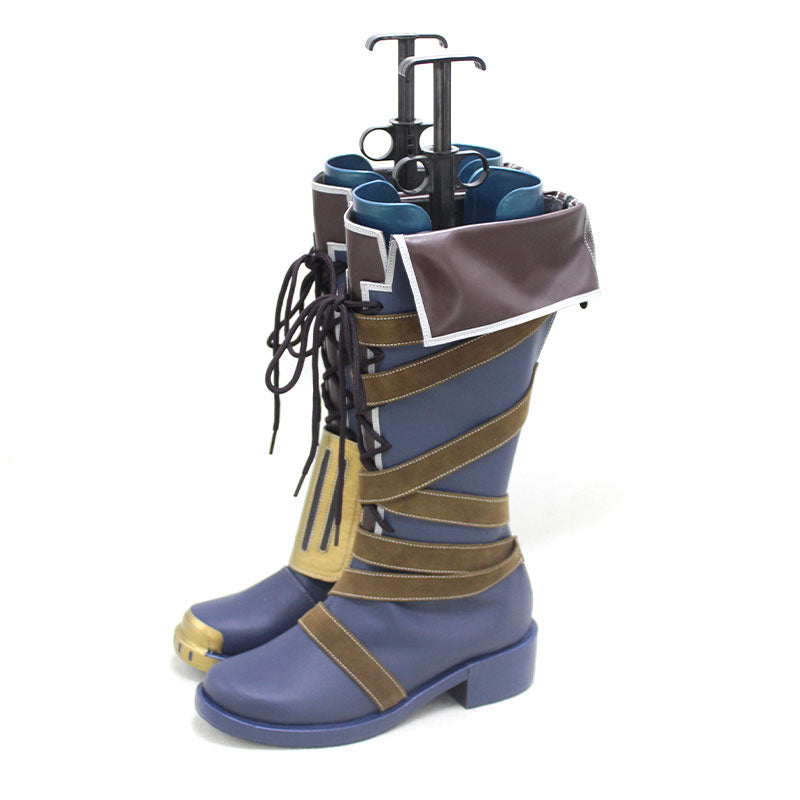 LOL Arcane Vi Cosplay Shoes