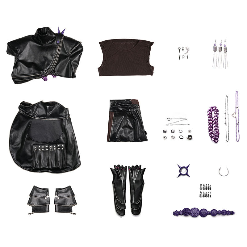 KPop Demon Hunters Rumi Combat Suit Cosplay Costumes