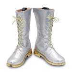 KPop Demon Hunters Zoey White Stage Cosplay Shoes
