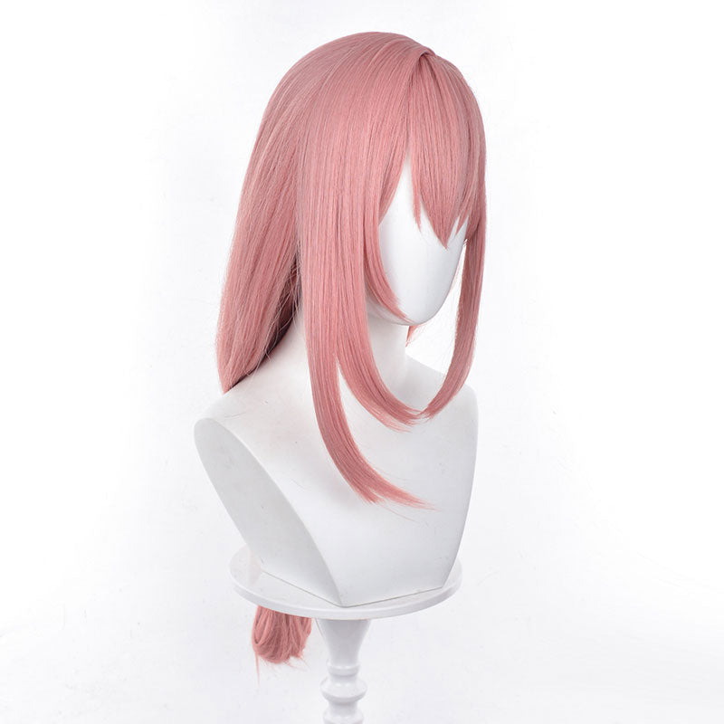 Game Zenless Zone Zero Tsukishiro Yanagi Pink Cosplay Wig