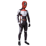 Deadpool Wade Wilson White Jumpsuit Cosplay Costumes