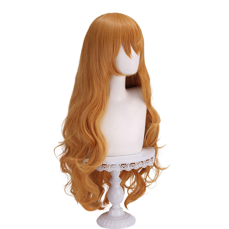 Anime One Piece Nami Light Brown Long Cosplay Wigs