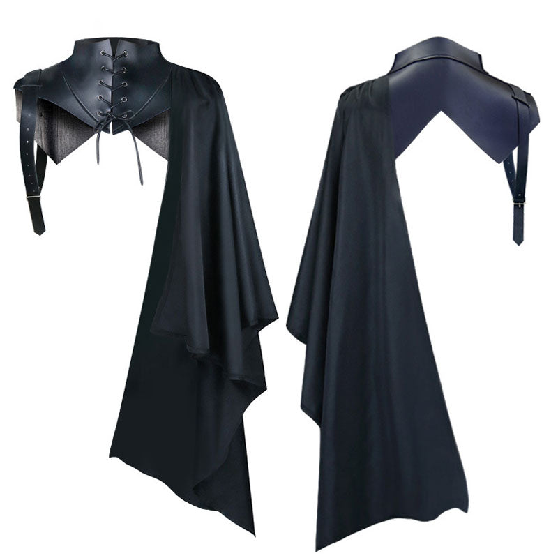 Medieval Vintage Men's Death Cloak Vampire Cape Halloween Party Cosplay Costumes