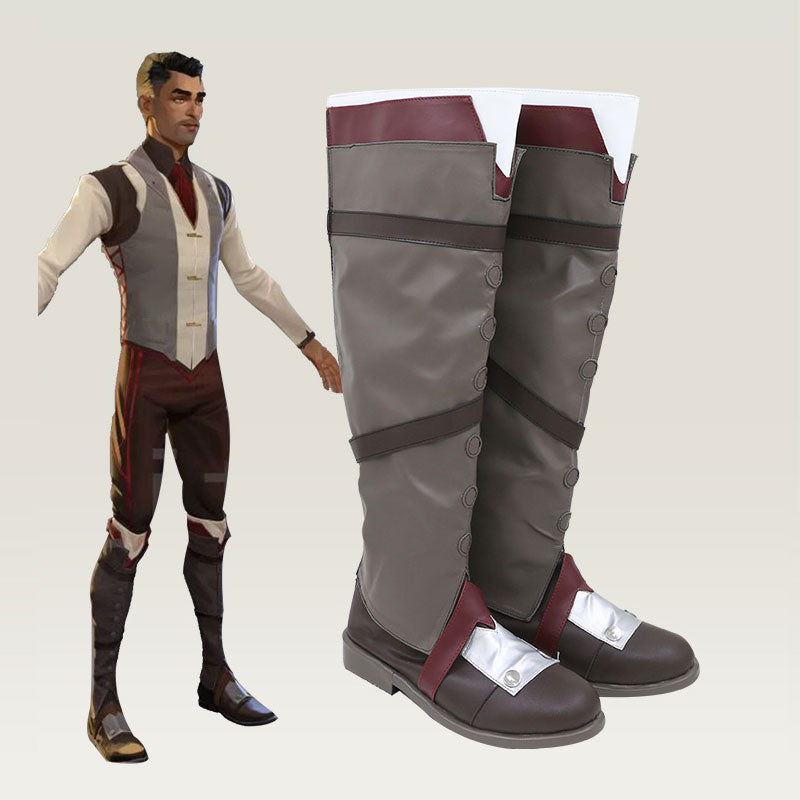 LOL Arcane Jayce Talis Cosplay Shoes