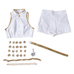 KPop Demon Hunters Rumi Children's White Cosplay Costumes