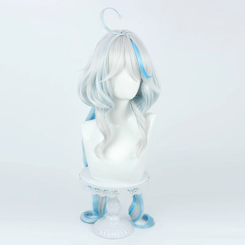 Game Genshin Impact Focalors Cosplay Wigs