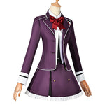 DIABOLIK LOVERS Komori Yui Purple Cosplay Costume