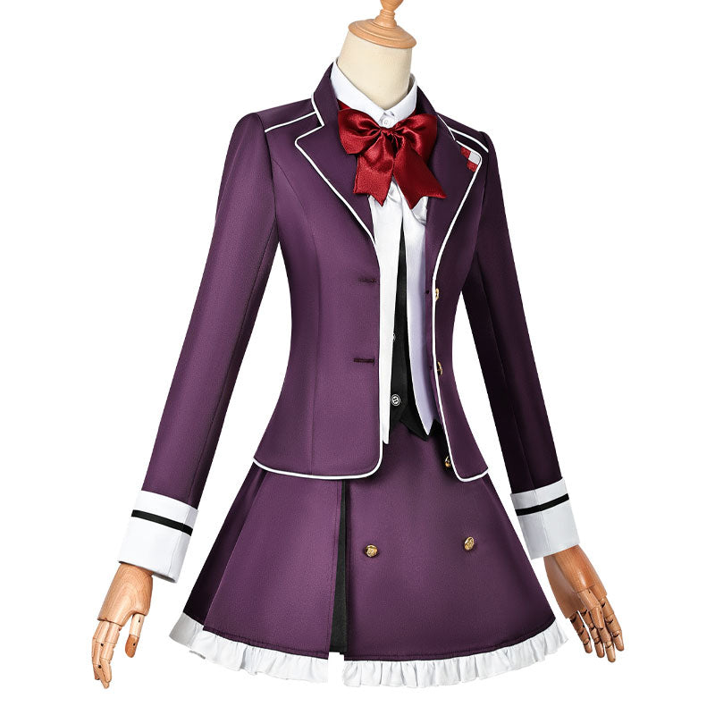 DIABOLIK LOVERS Komori Yui Purple Cosplay Costume