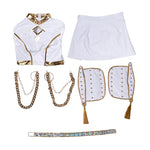 KPop Demon Hunters Zoey Children's White Cosplay Costumes