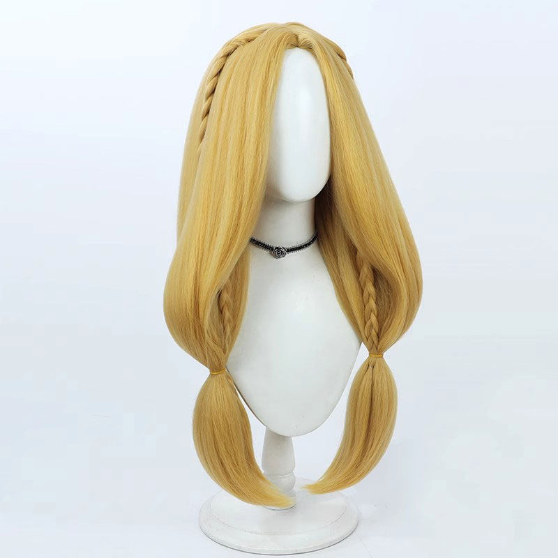 Delicious in Dungeon Marcille Donato Gold Cosplay Wigs