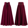 European Medieval Retro Gothic Lace Waist Lace Skirt Halloween Cosplay Costumes