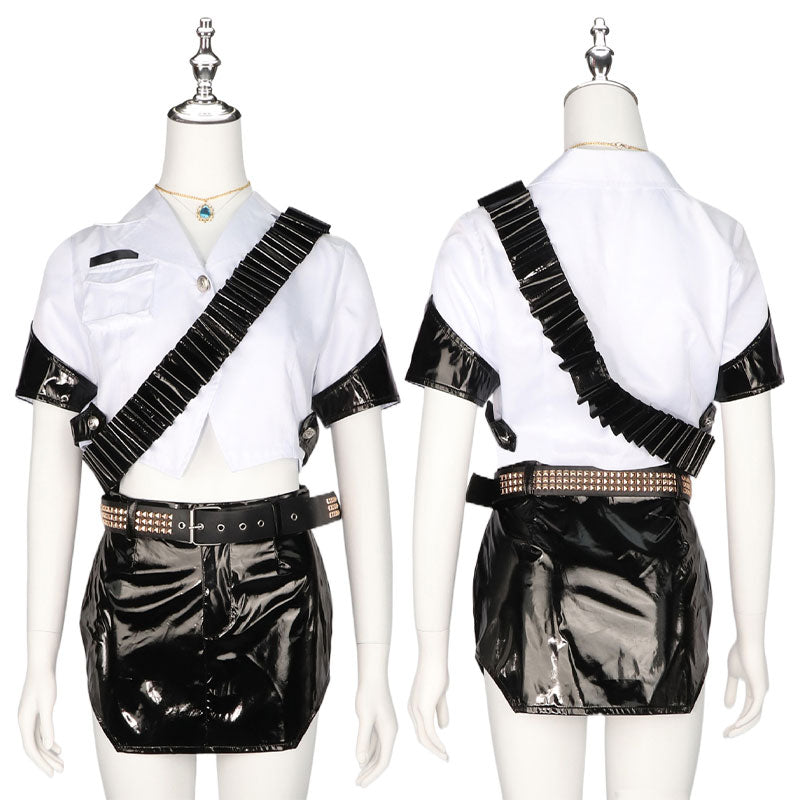 Panty & Stocking With Garterbelt Panty Stocking Police Cosplay Costumes