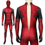 Deadpool 3 Wade Wilson Jumpsuit Cosplay Costumes With Props