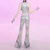 New Panty & Stocking with Garterbelt Polyester Silver Cosplay Costumes