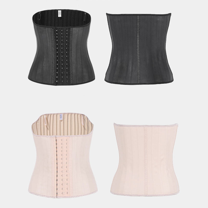 Steel-boned Rubber Strong Tummy-control Tights Corset Cosplay Costumes