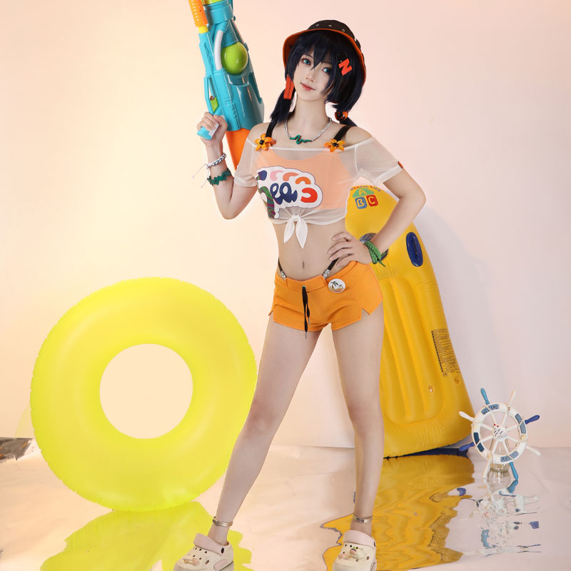 Zenless Zone Zero Summer Belle Cosplay