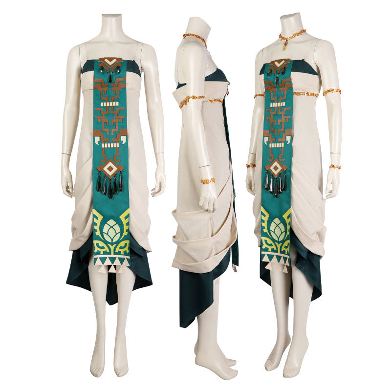 The Legend of Zelda: Tears of the Kingdom Zelda Princess Fullset Cosplay Costumes