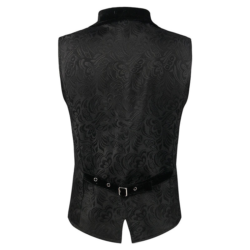 European Medieval Clothing Retro Gothic Long Dress Vest Halloween Cosplay Costumes