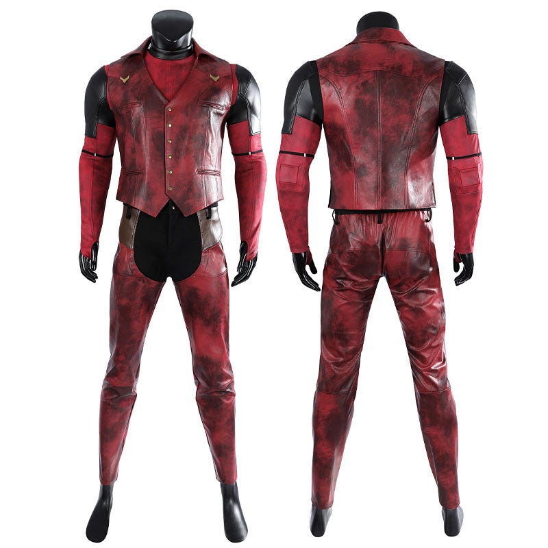 Deadpool 3 Wolverine and Deadpool Cowboypool Cosplay Costumes