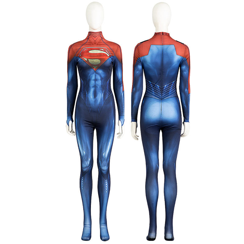 The Flash Supergirl Kara Zor-El Cosplay Costumes