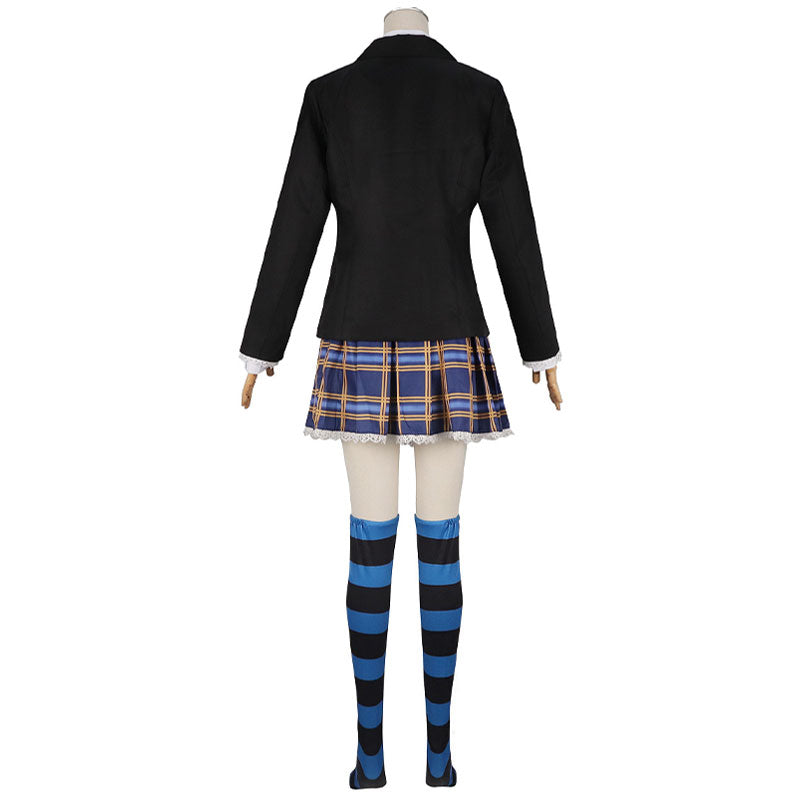 Panty And Stocking with Garterbelt Stocking School Uniform Cosplay Costume