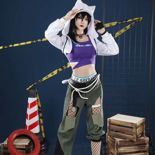 Overwatch 2 X LE SSERAFIM FEARLESS D.VA Cosplay