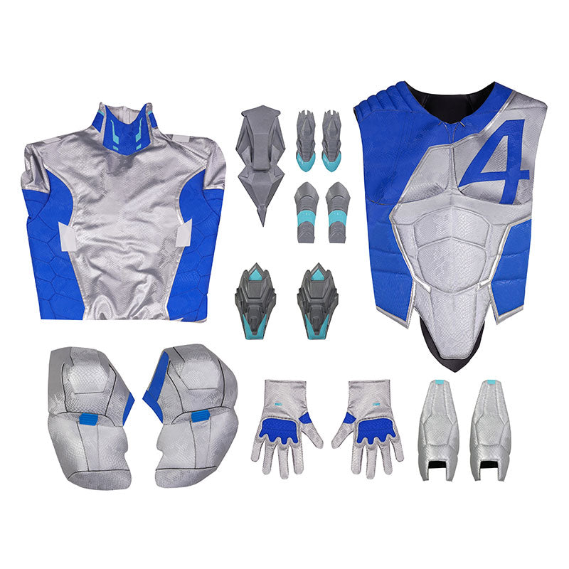 Marvel Rivals Mister Fantastic Battle Suit Cosplay Costumes