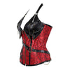 European Style Palace Punk belt Style Tight Halter Neck Corset Halloween Cosplay Costumes