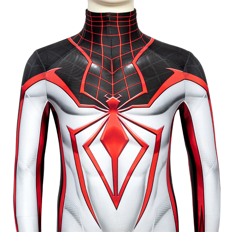 PS5 Spider-Man Miles Morales T.R.A.C.K. Suit Kids Jumpsuit Cosplay Costumes