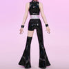 New Panty & Stocking with Garterbelt Polyurethane Black Cosplay Costumes