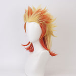 Demon Slayer Kimetsu no Yaiba Rengoku Kyoujurou Cosplay Wigs