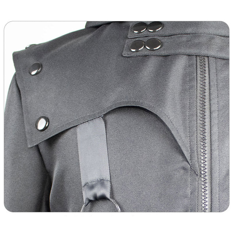 European Halloween Gothic Autumn and Winter Jacket Cosplay Costumes