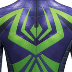 Spider-Man 2 Miles Morales Purple Reign Jumpsuit Cosplay Costumes