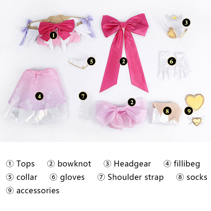 Overwatch Magical Girl Juno Cosplay Costumes