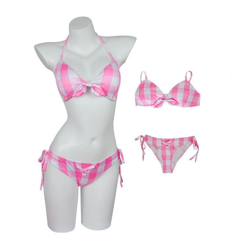 Barbie Movie 2023 Barbie Pink Swimsuit Cosplay Costumes