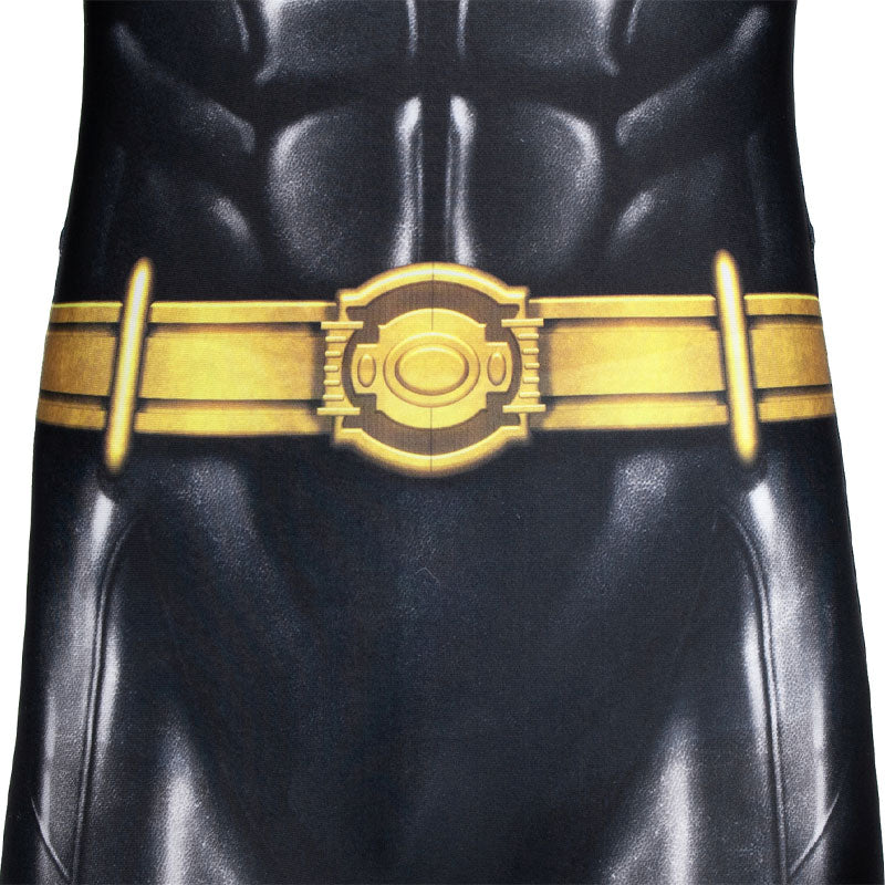 The Flash Batman Bruce Wayne Kids Jumpsuits Cosplay Costume