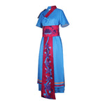 Kpop Demon Hunters The Origin Story Blue Dress Cosplay Costume
