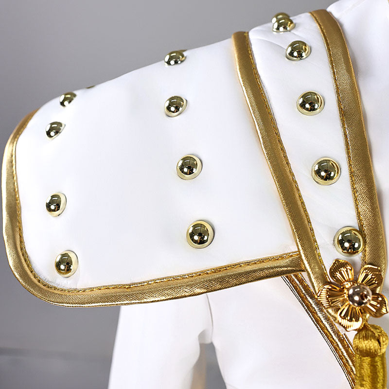KPop Demon Hunters Zoey Children's White Cosplay Costumes