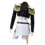 Kpop Demon Hunters Mira Golden Black Dance Outfit Cosplay Costumes