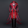 Game Genshin Impact Diluc Red Dead of Night Fullset Cosplay Costume