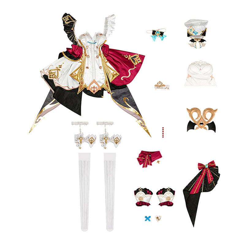 Genshin Impact Escoffier Cosplay Costumes