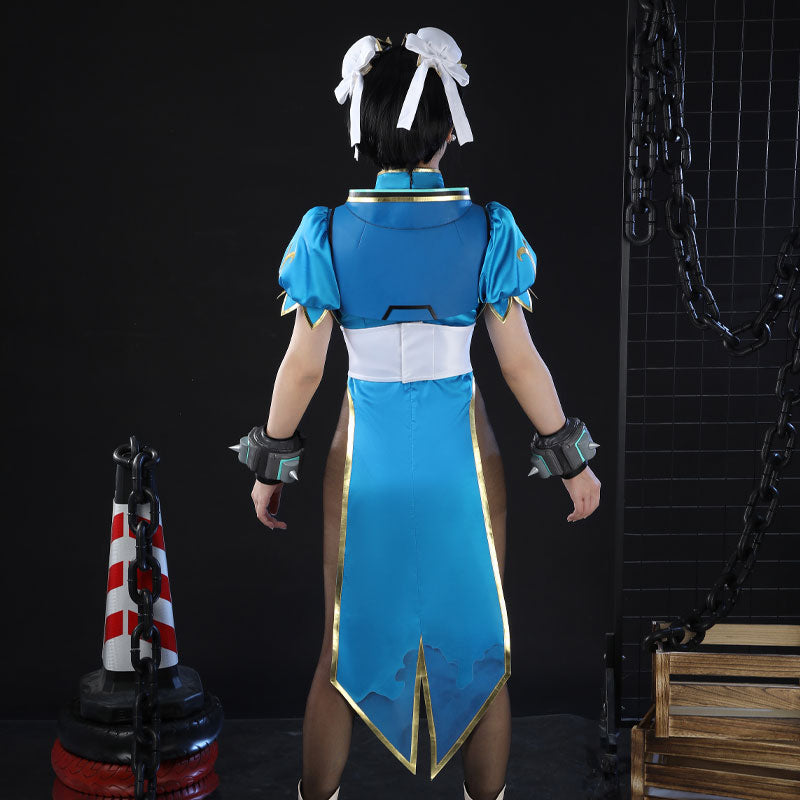Overwatch 2 x SF6 Chun-Li Juno Cosplay Costumes