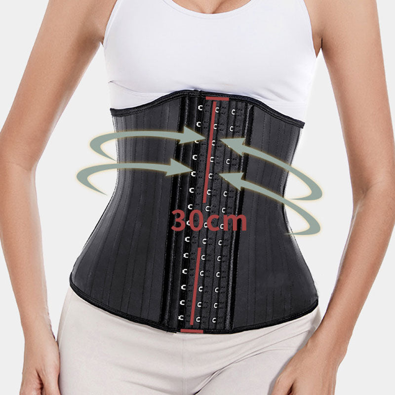 Sports Latex Steel Bone Fixed Waist and Abdomen Belt Corset Cosplay Costumes