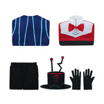 Anime Hazbin Hotel Vox Fullset Halloween Cosplay Costume