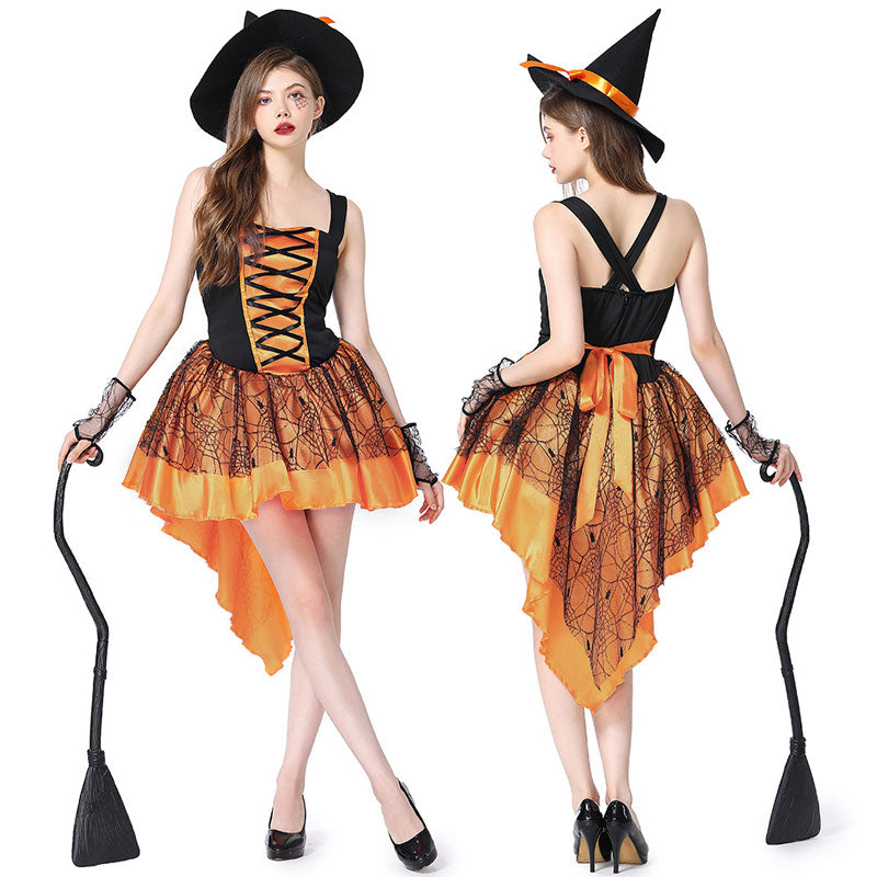 Halloween Party Witch Dress Cosplay Costumes