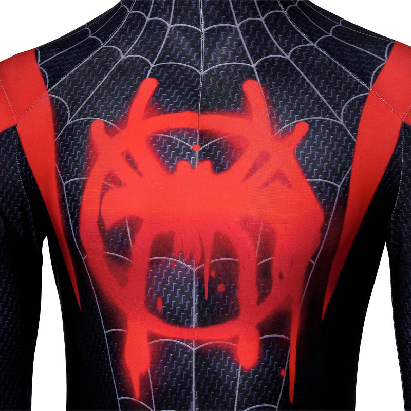 Spider-Man: Into the Spider-Verse Miles Morales Jumpsuit Cosplay Costumes