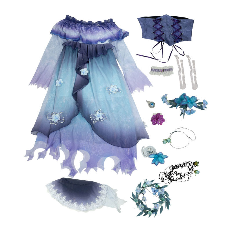 Identity V Entomologist Ghost Candle Cosplay Costume