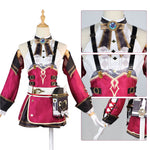 Genshin Impact Charlotte Cosplay Costumes