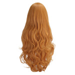 Anime One Piece Nami Light Brown Long Cosplay Wigs