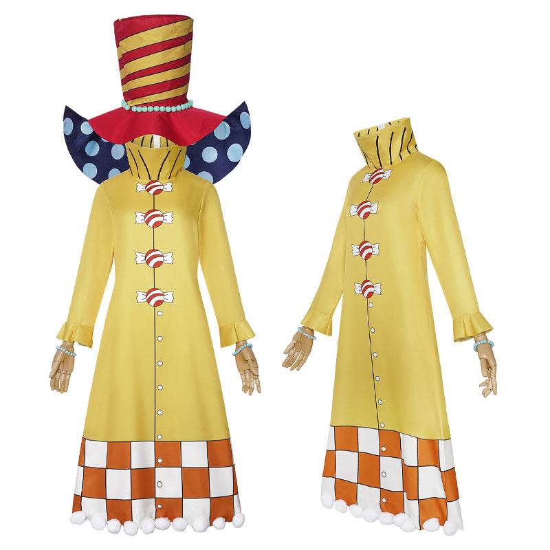 ONE PIECE Kyandi Daijin Charlotte Perospero Cosplay Costume